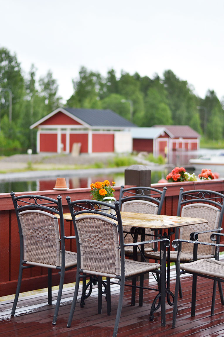 Travel, Finland, Savonranta, forest, vegetation,lake, wooden house, boat, flowers