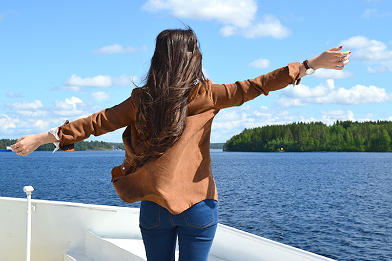Finland, Savonlinna, boat, criuse, lake, nature