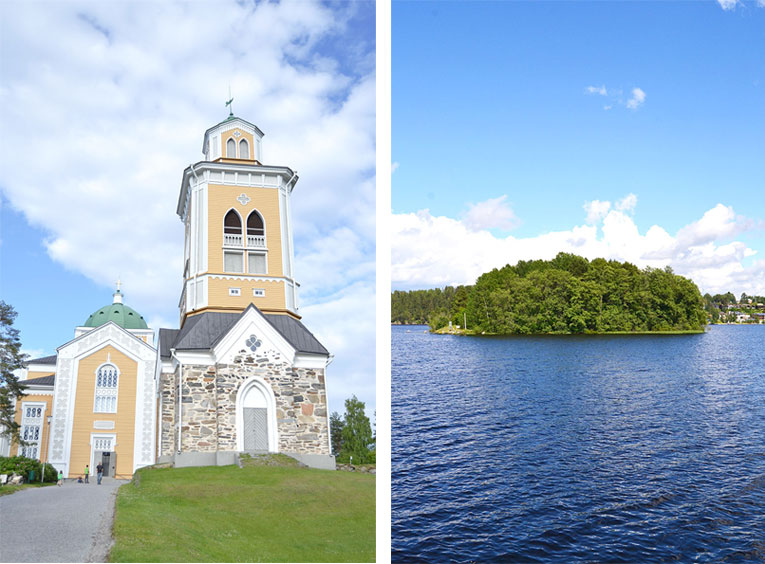 Finland, Savonlinna, Kerimaki, church, forest, trees, nature
