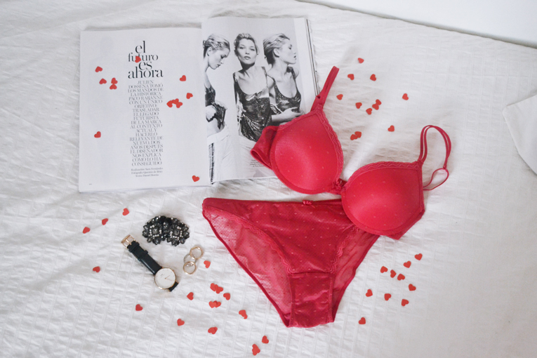 Underwear, gisela intimates, red set, bra, valentines