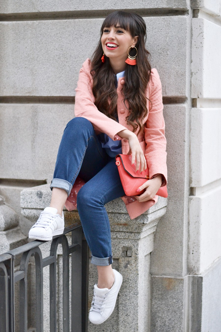 SPRING OUTFIT CUT OUT SHOULDER SHIRT Wear Wild