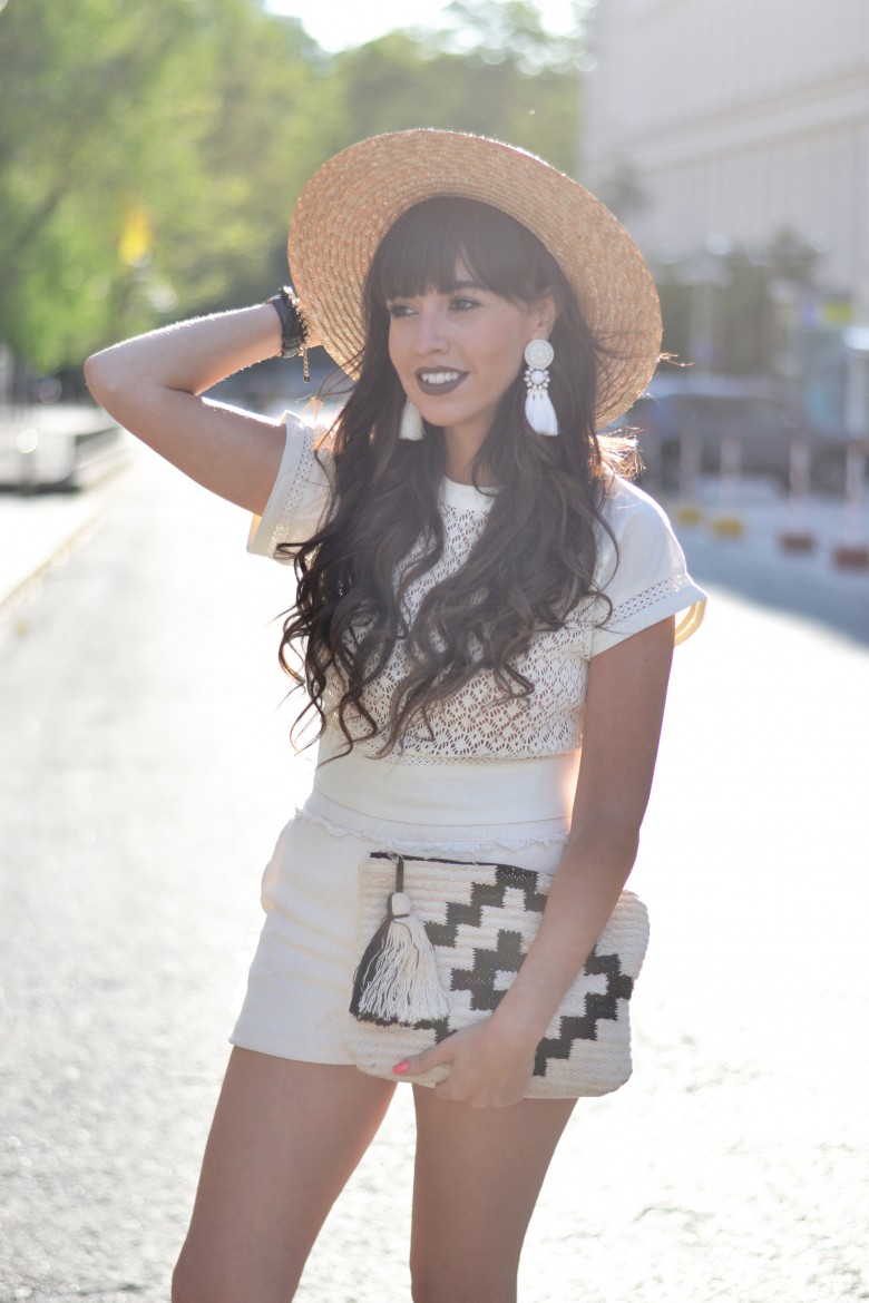 TWO PIECES SUMMER OUTFIT WITH BACKLESS TOP - Wear Wild