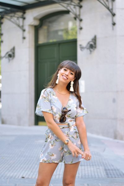 Floral Co-ord, summer outfit, matchy-matchy, floral print, street style, wearwild
